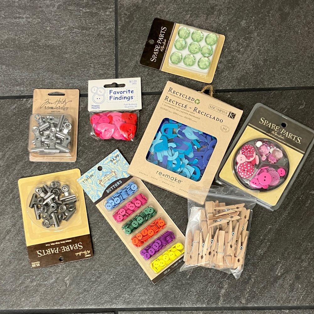 Assorted Craft Supplies Set